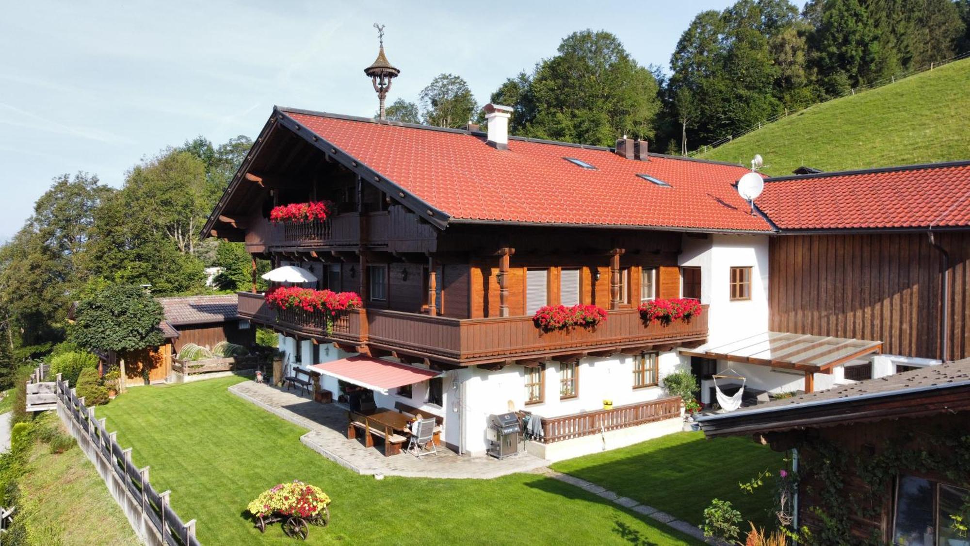 Appartement Oberschernthann 호프가르텐 임 브릭젠탈 외부 사진